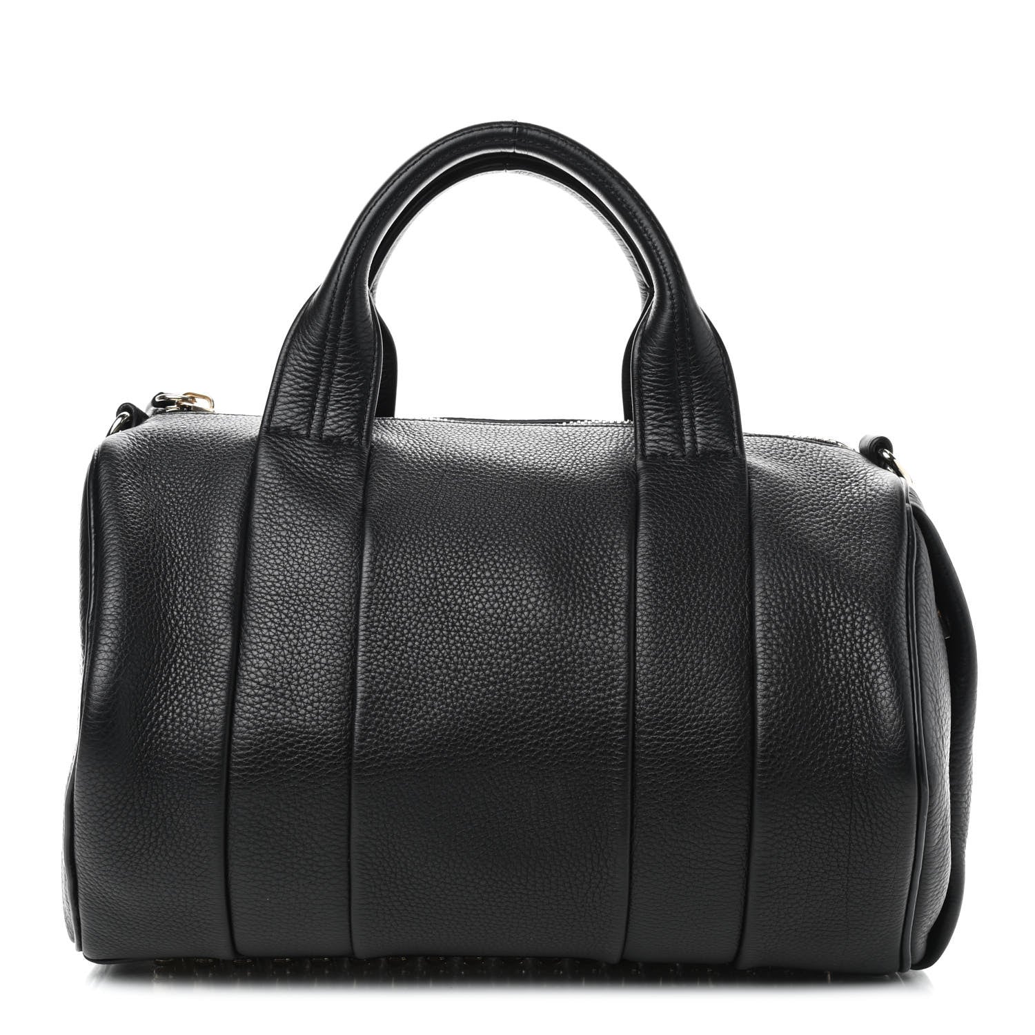 Alexander Wang Pebbled Lambskin Rocco Black Pale Gold Hardware 1 of 7