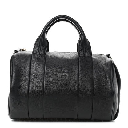 Alexander Wang Pebbled Lambskin Rocco Black Pale Gold Hardware 1 of 7