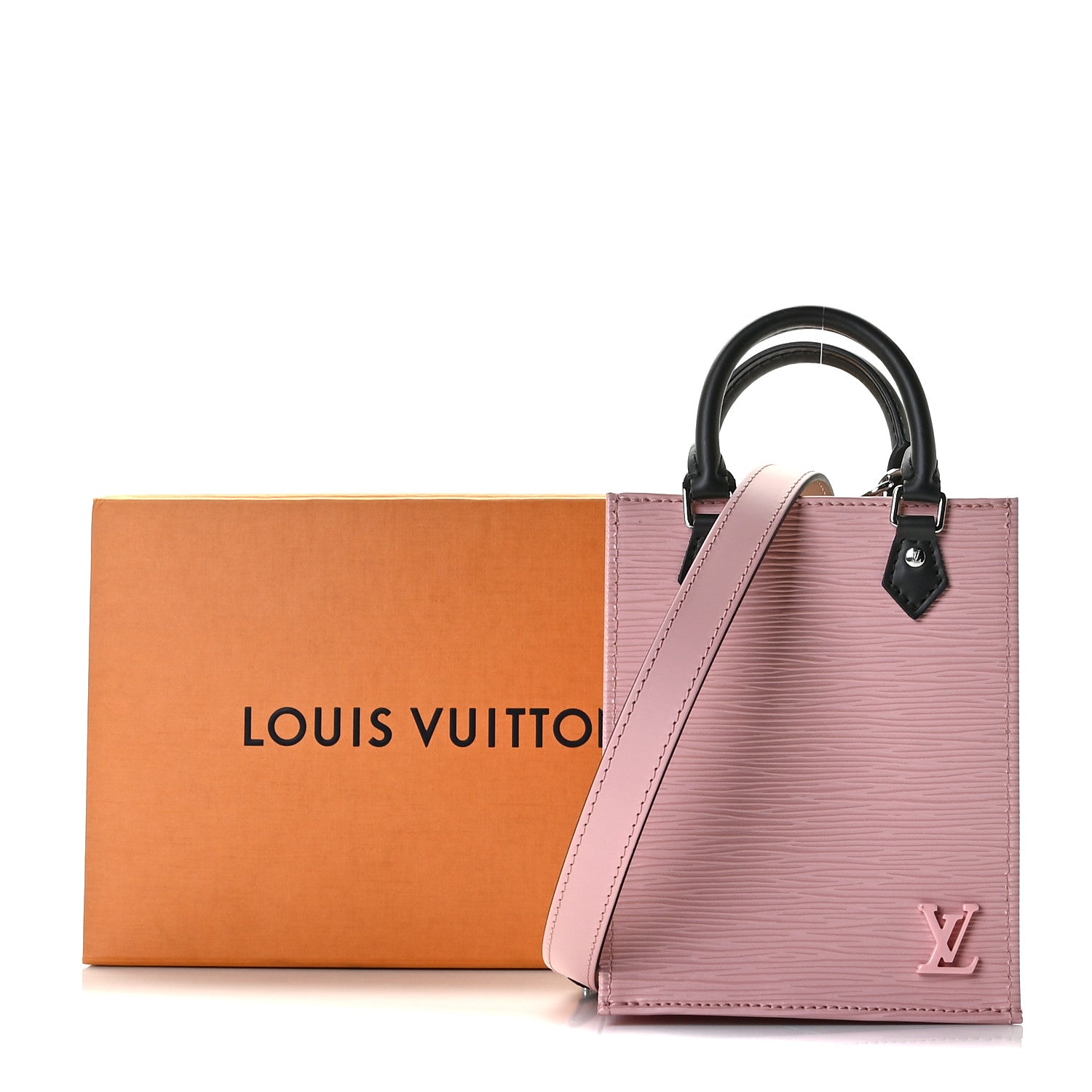 Louis Vuitton Epi Petit Sac Plat Rose Ballerine 9 of 9