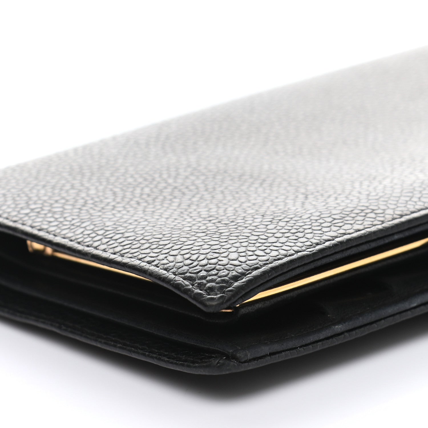 Chanel Caviar Timeless CC French Wallet Black 10 of 13