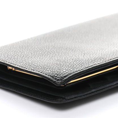 Chanel Caviar Timeless CC French Wallet Black 10 of 13