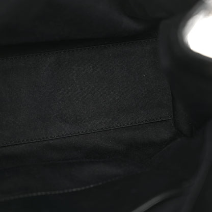 Saint Laurent Crinkled Calfskin Matelasse Monogram Medium Niki Shopper Tote Black 11 of 12