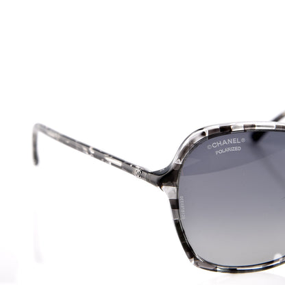 Chanel CC Polarized Sunglasses 5344-A Black Grey 7 of 8
