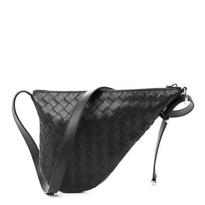 Bottega Veneta Calfskin Intrecciato Small Virgule Ardoise 1 of 9