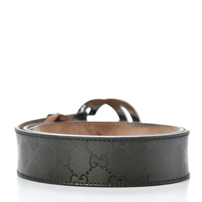 Gucci Imprime Monogram Interlocking G Belt 85 34 Military 2 of 5