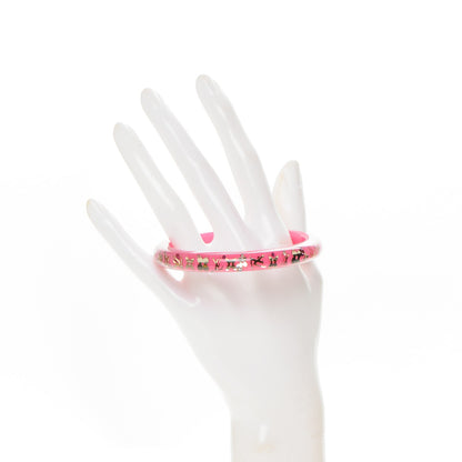 Louis Vuitton Resin Swarovski Medium Inclusion Bracelet PM Rose Pop 2 of 4