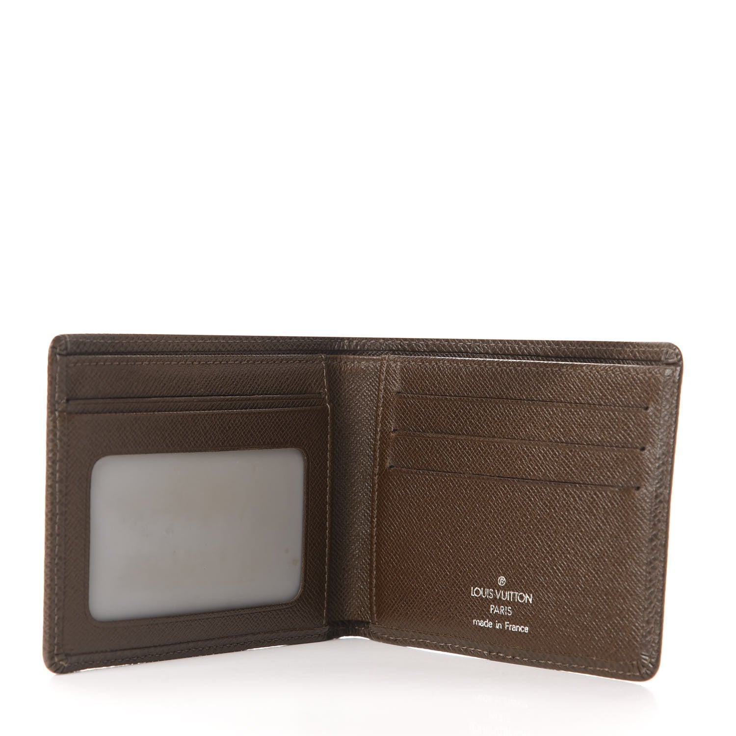 Louis Vuitton Taiga Billfold 6 Credit Card Wallet Grizzli 6 of 8