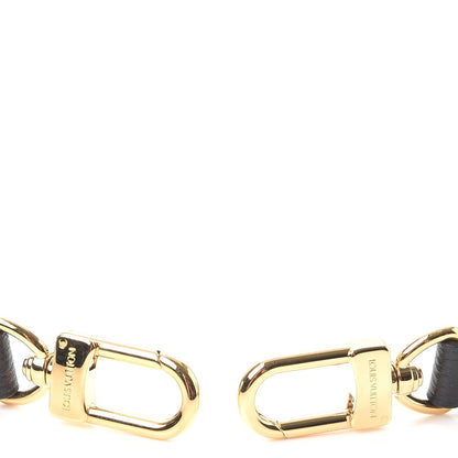 Louis Vuitton Calfskin Montaigne Shoulder Strap Black 5 of 5