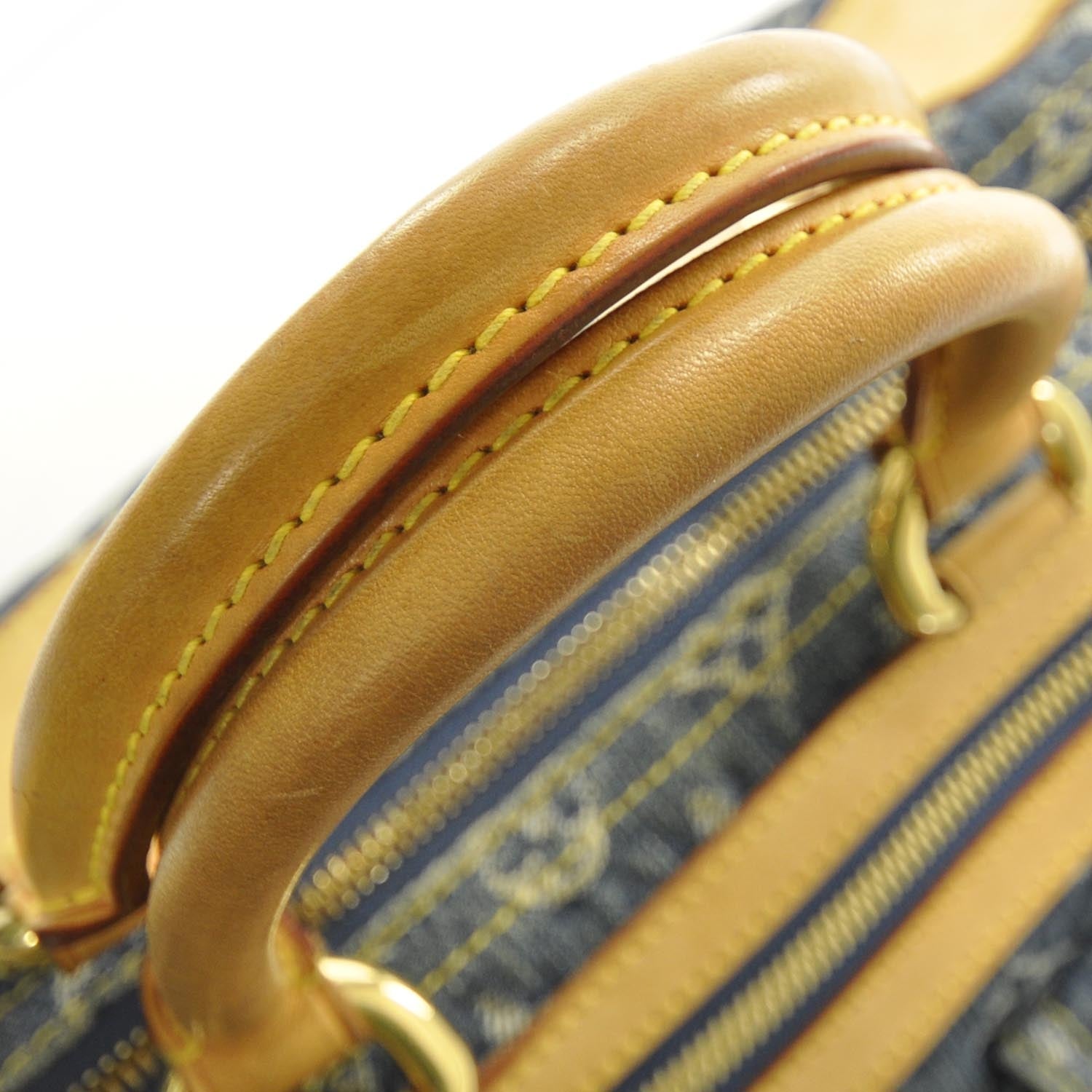 Louis Vuitton Denim Neo Speedy Blue 6 of 9