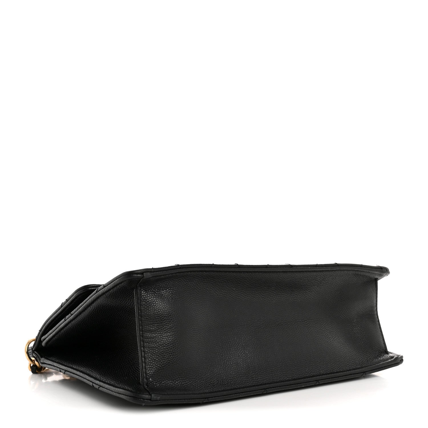 Chanel Caviar Quilted Chain Frame Flap Black 4 of 13