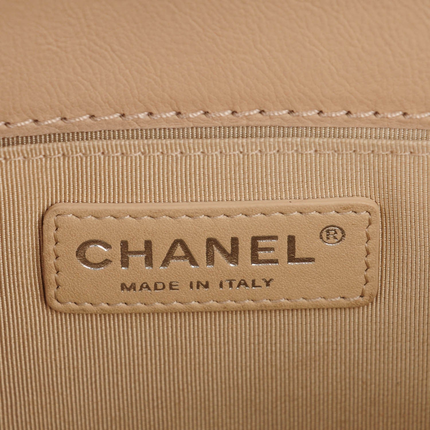 Chanel Calfskin Medium Boy Reverso Flap Beige Clair 6 of 9