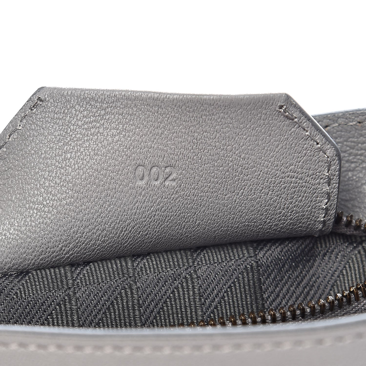 Proenza Schouler Lambskin PS1 Mini Pouch Messenger Concrete Grey 7 of 16