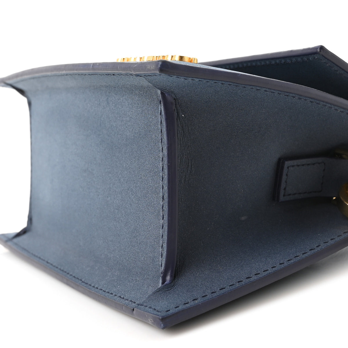Jacquemus Nubuck Le Chiquito Moyen Dark Navy 9 of 9