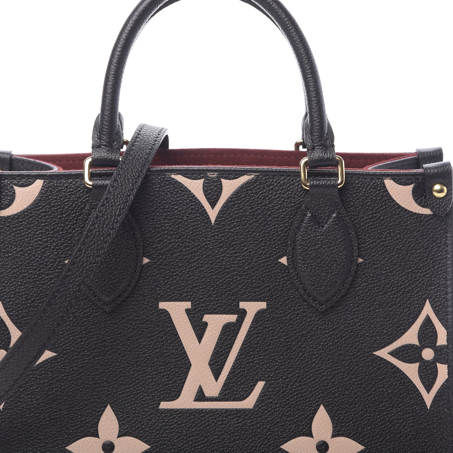 Empreinte Monogram Giant Onthego PM Black Beige