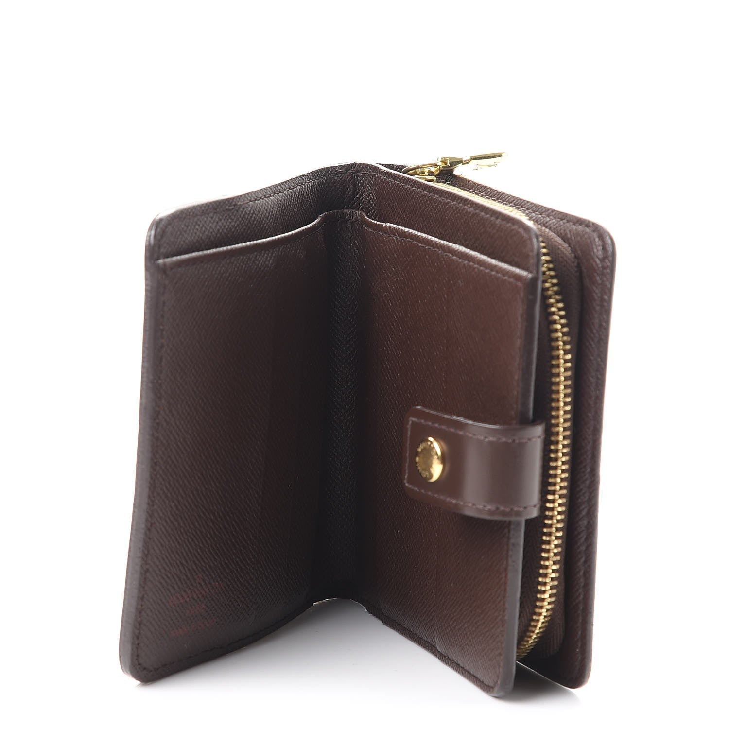 Louis Vuitton Damier Ebene Zippe Zipped Compact Wallet 5 of 10