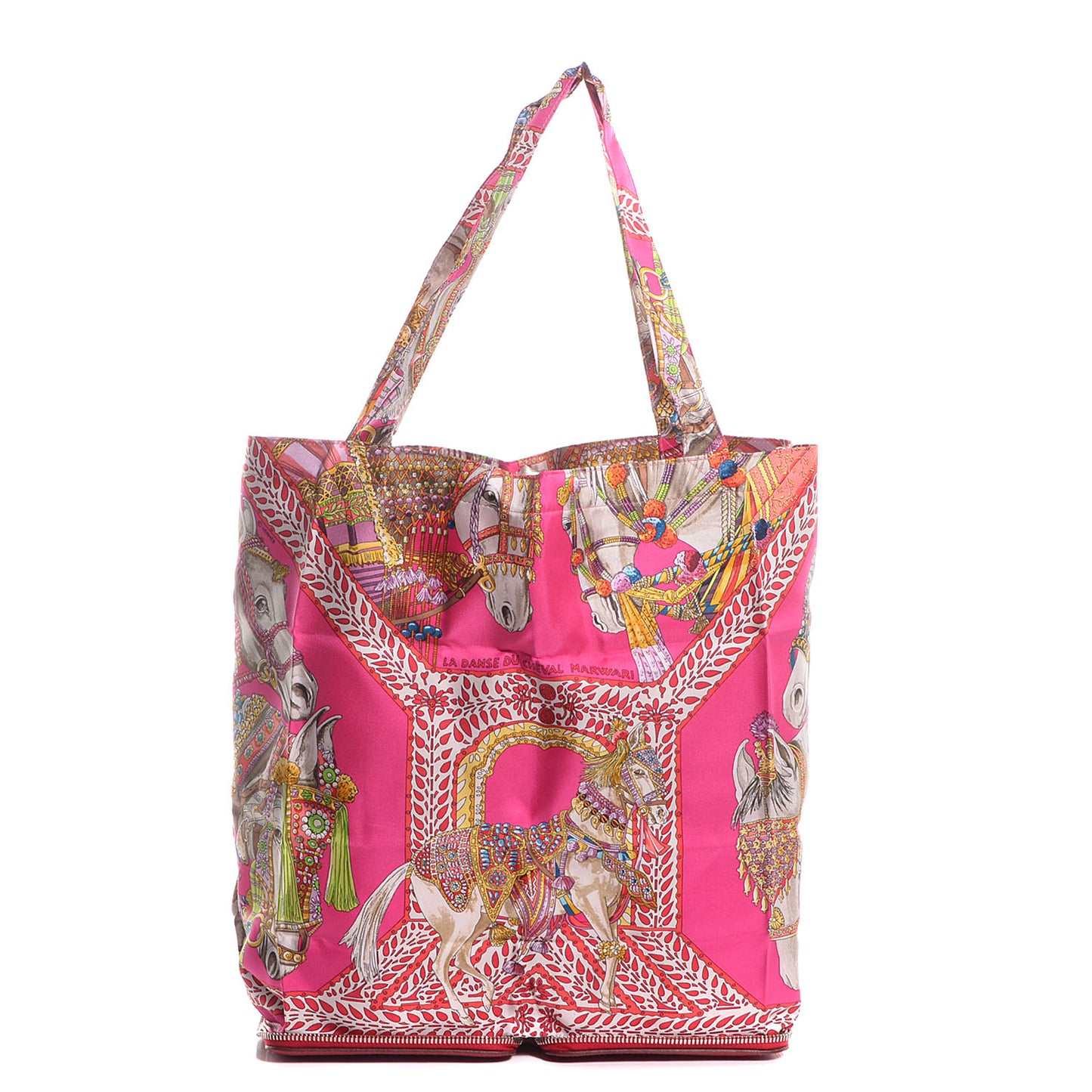 Silky Pop La Danse du Cheval Marwari Shopper Tote