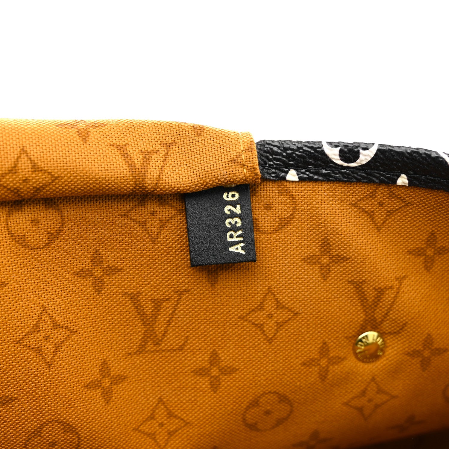 Louis Vuitton Monogram Giant Crafty Neverfull MM Creme Caramel 8 of 11