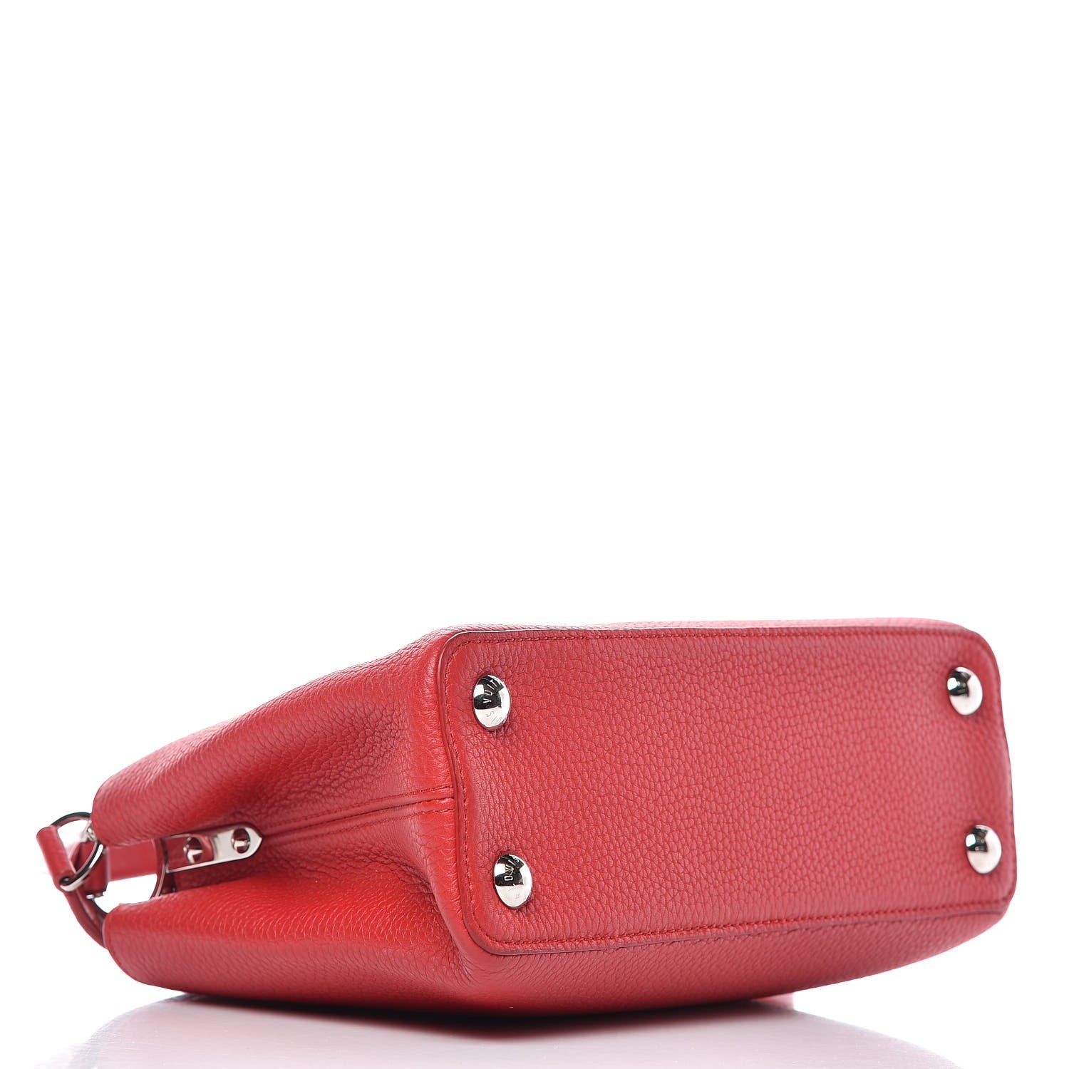 Louis Vuitton Taurillon Capucines BB Rubis 4 of 9