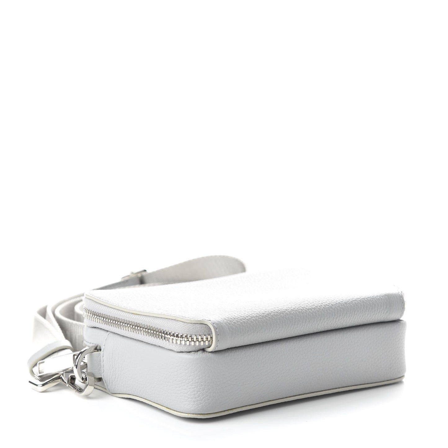 X AIR JORDAN Grained Calfskin Crossbody Grey