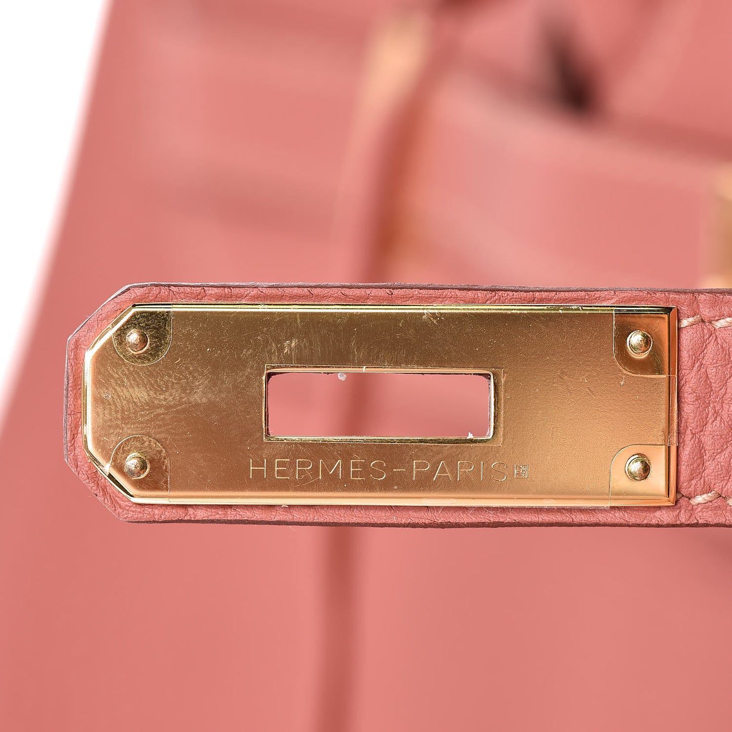 Togo Birkin 35 Rose Thé