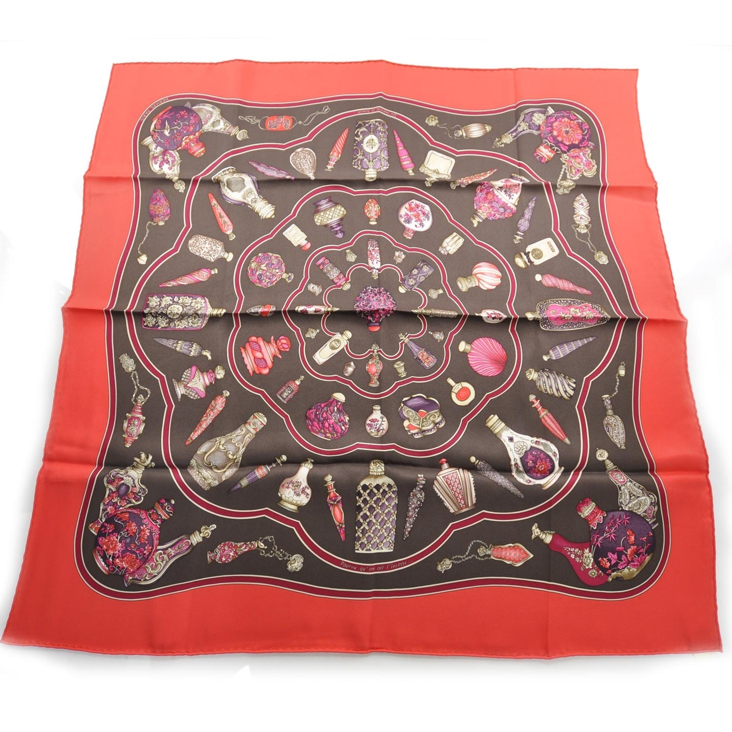 Silk Flacons Scarf 70