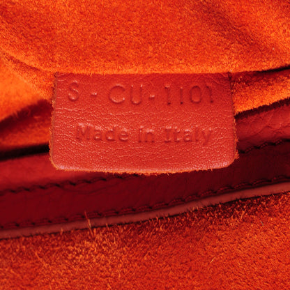 Celine Supple Calfskin Medium Phantom Luggage Orange 9 of 12
