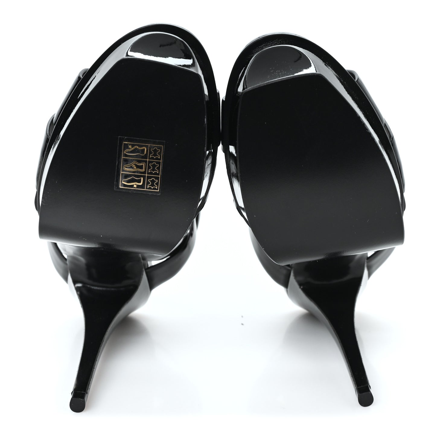 Patent Tribute 105 Platform Sandals 39 Black