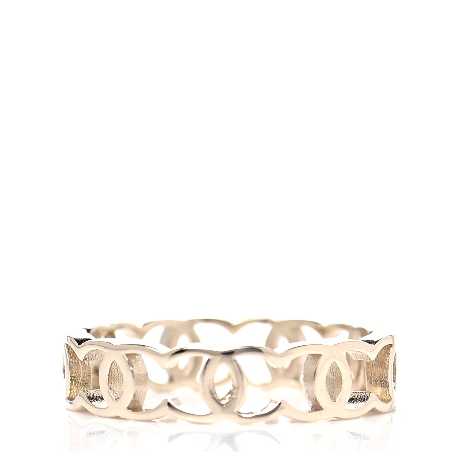 Metal CC Ring 6 52 Gold
