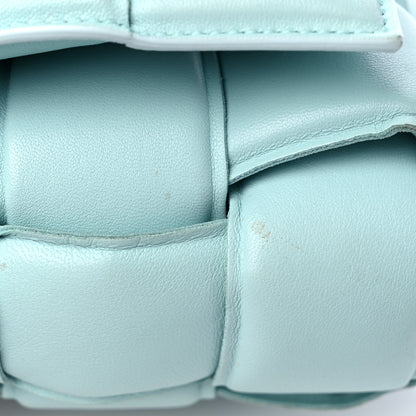 Bottega Veneta Lambskin Maxi Intreccio Padded Chain Cassette Crossbody Bag Spearmint 11 of 11