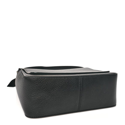 Mansur Gavriel Calfskin Box Shoulder Bag Black 4 of 9