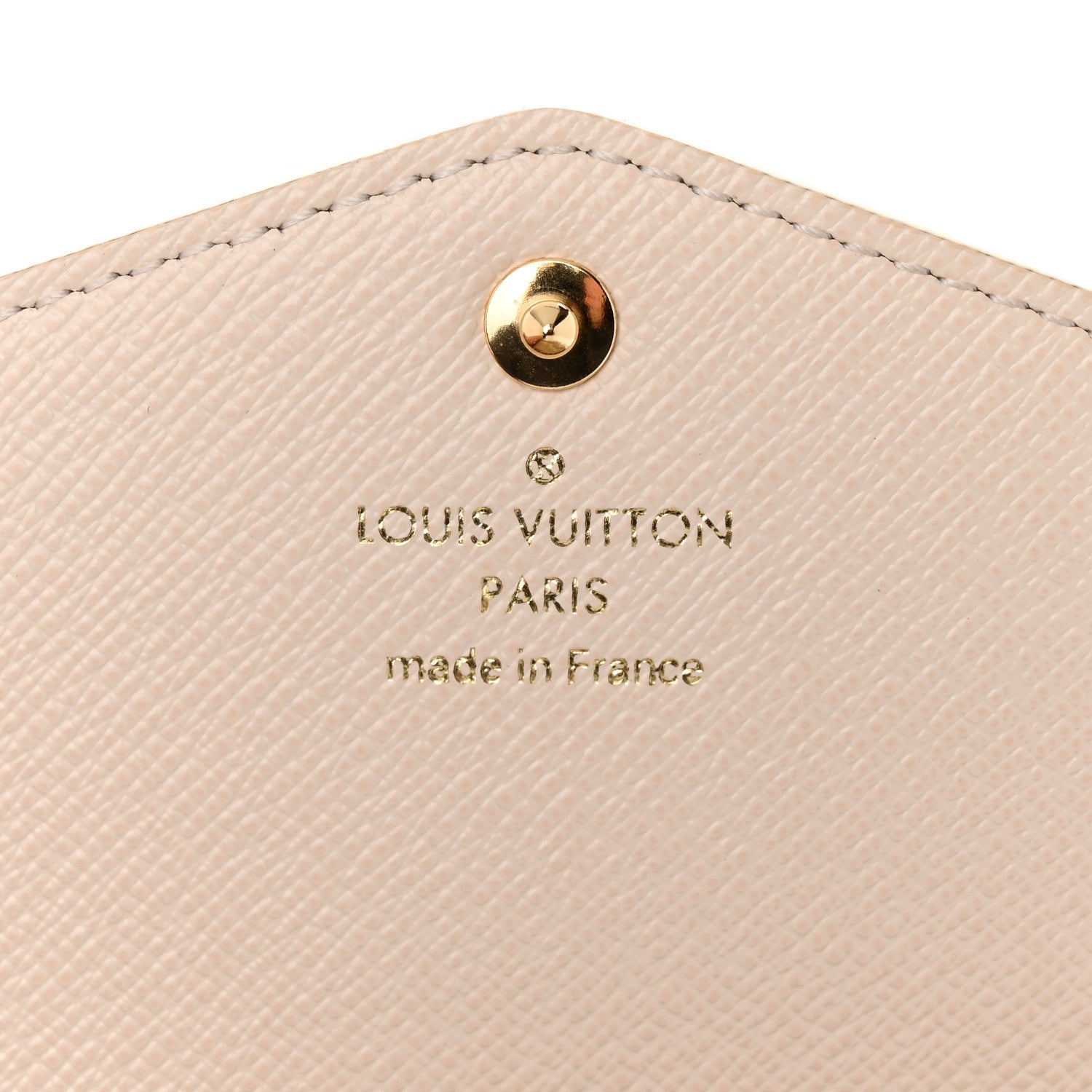 Louis Vuitton Damier Azur Nautical Sarah Wallet NM Gold 6 of 7