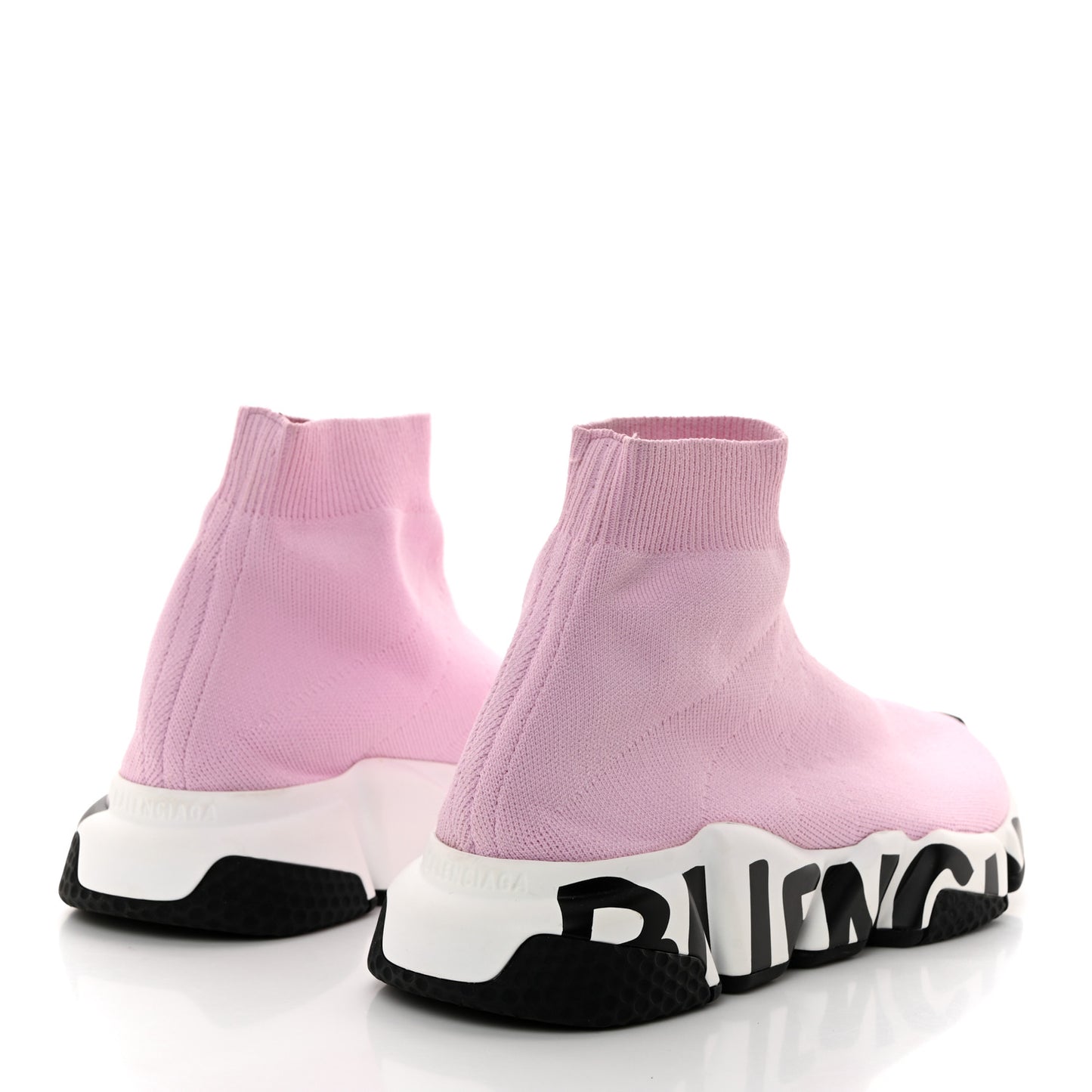 Neoprene Knit Womens Speed Graffiti Sneakers Light 40 Light Pink White Black