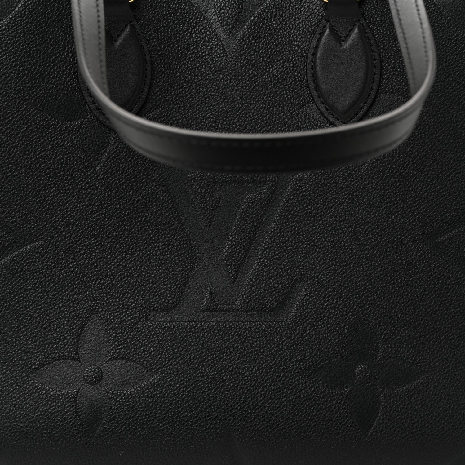 Louis Vuitton Empreinte Monogram Giant Onthego MM Black 7 of 9