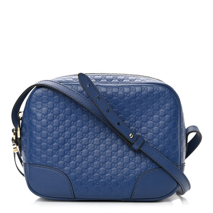Gucci Soft Microguccissima Mini Bree Messenger Bag Caspian 1 of 10