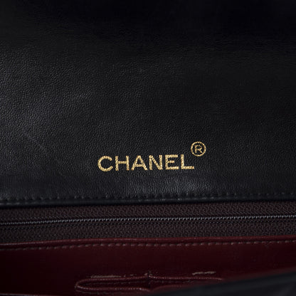 Chanel Lambskin Quilted Small Single Flap Bag Black 9 of 13