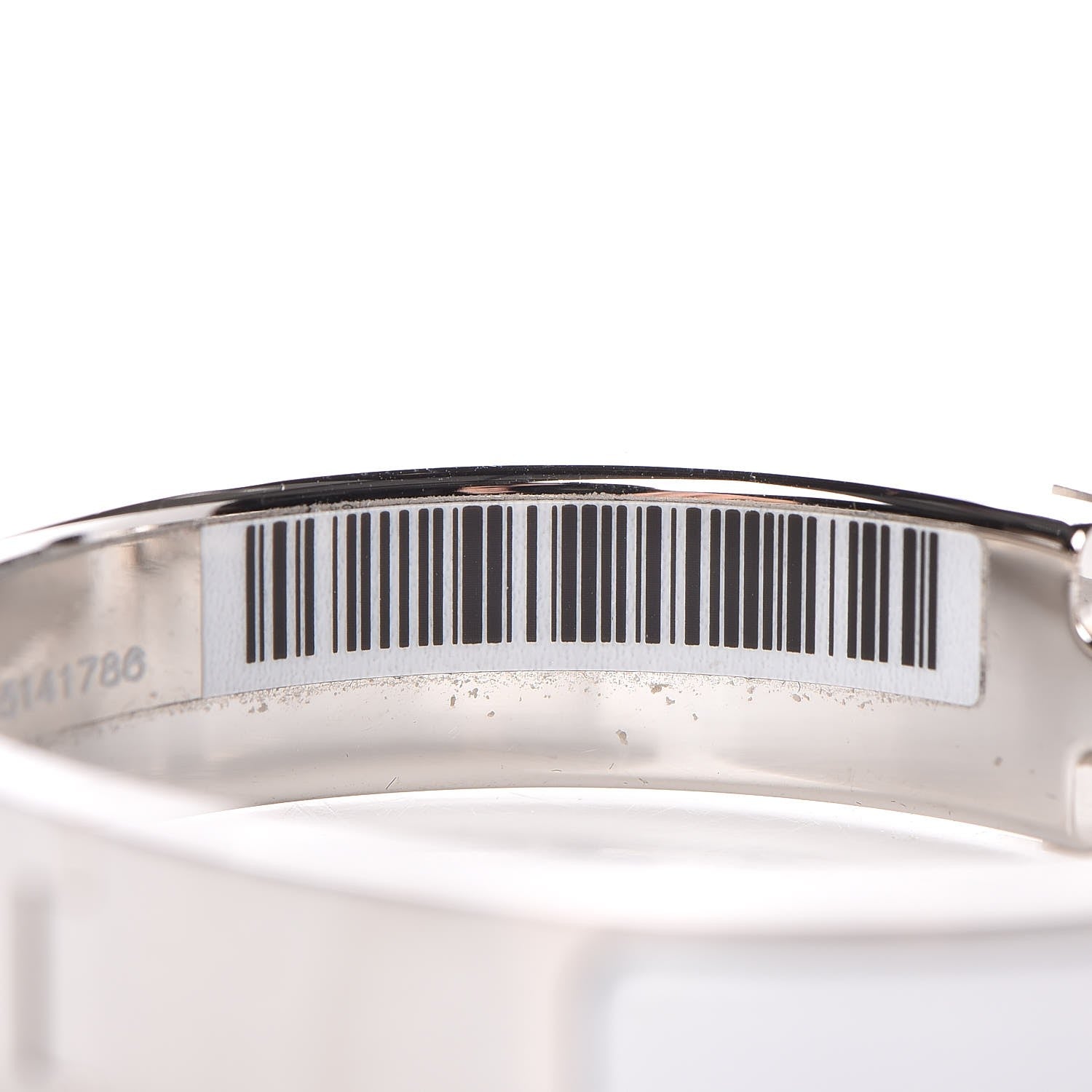 Hermes Enamel Narrow Clic Clac H Bracelet PM White 4 of 6