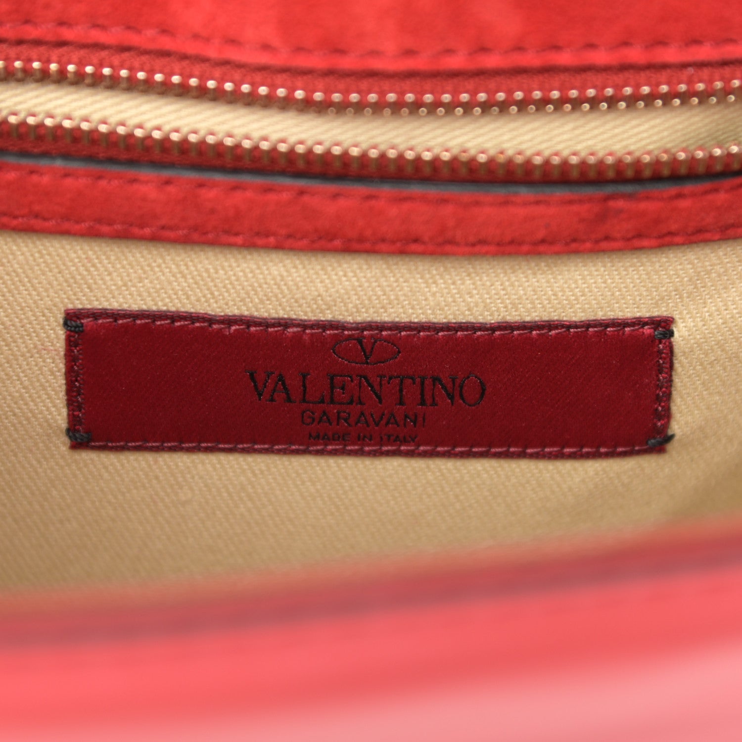 Valentino Garavani Patent Monochrome Small Glam Lock Rockstud Flap Rosso Valentino 5 of 11