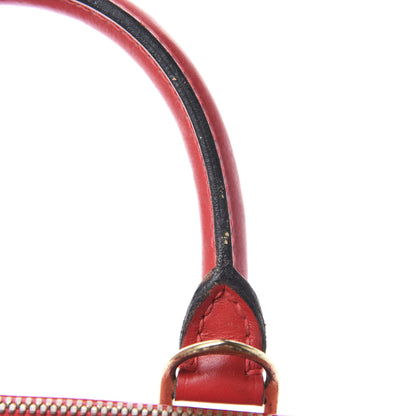 Louis Vuitton Epi Alma PM Castillan Red 9 of 13