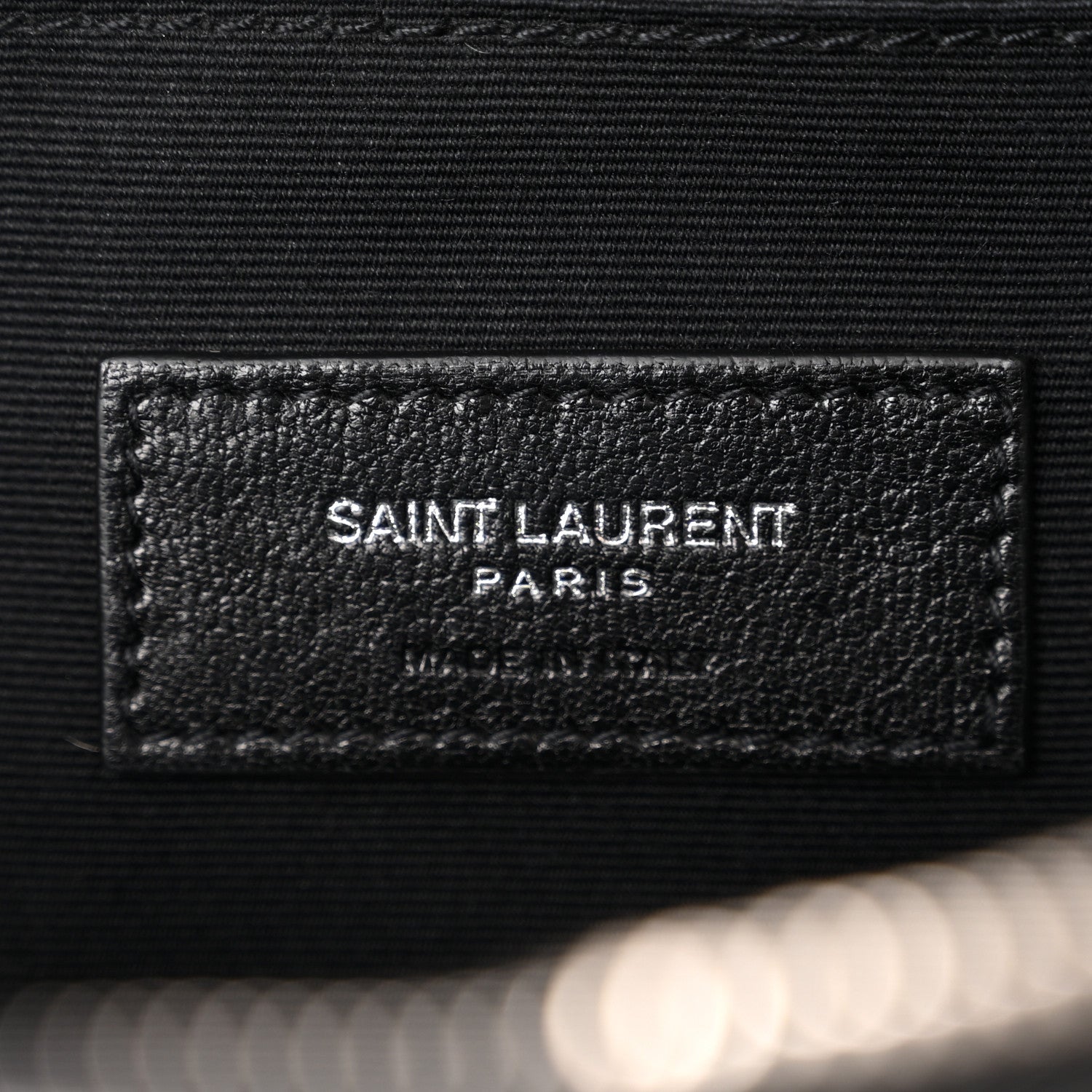 Saint Laurent Calfskin Studded Marsupio Belt Bag Black 6 of 11