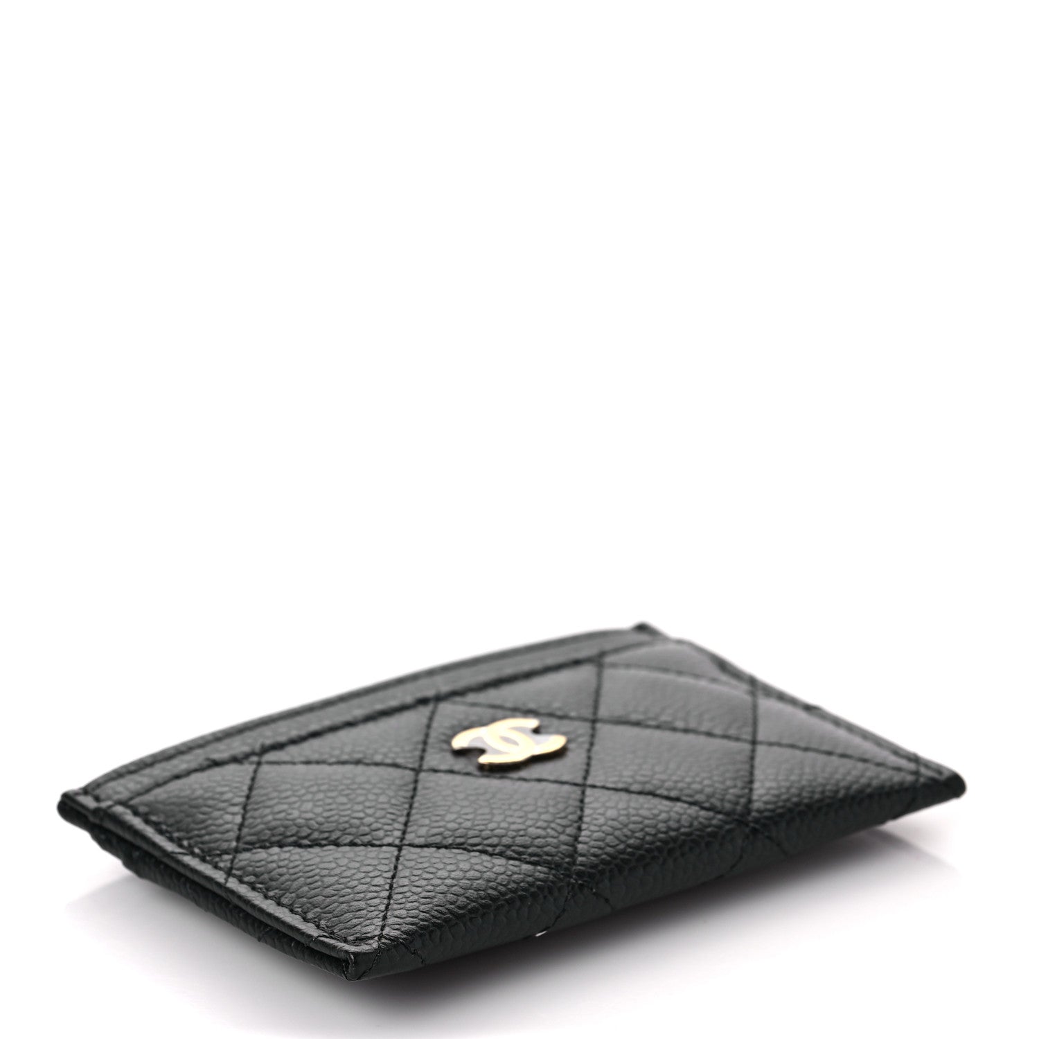 Chanel Caviar Quilted Card Holder Black 4 of 8