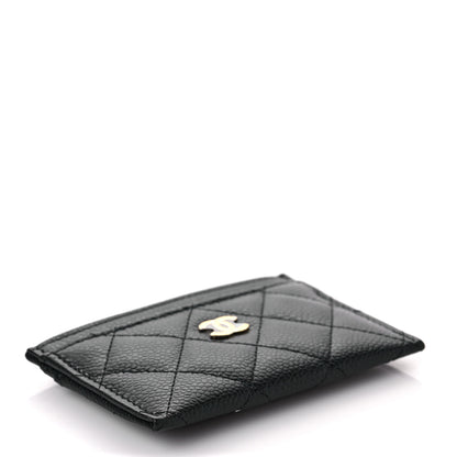 Chanel Caviar Quilted Card Holder Black 4 of 8