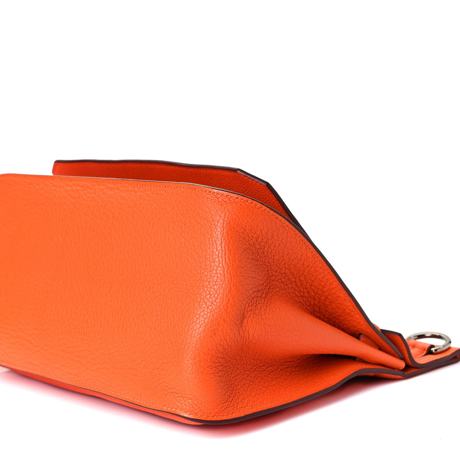 Hermes Taurillon Clemence Jypsiere 31 Orange 9 of 12