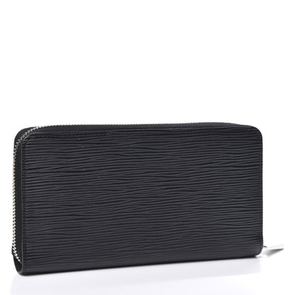 Louis Vuitton Epi Zippy Wallet Black 2 of 9