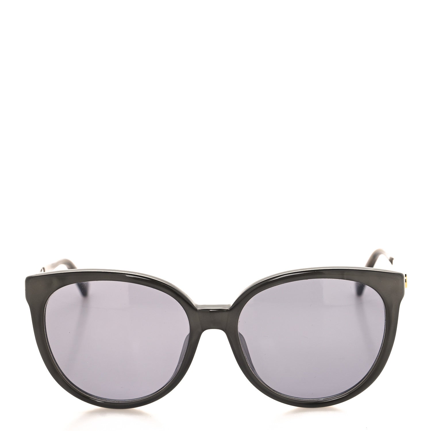 Gucci Acetate Round Frame Sunglasses GG3835/F Grey Pearl 2 of 7