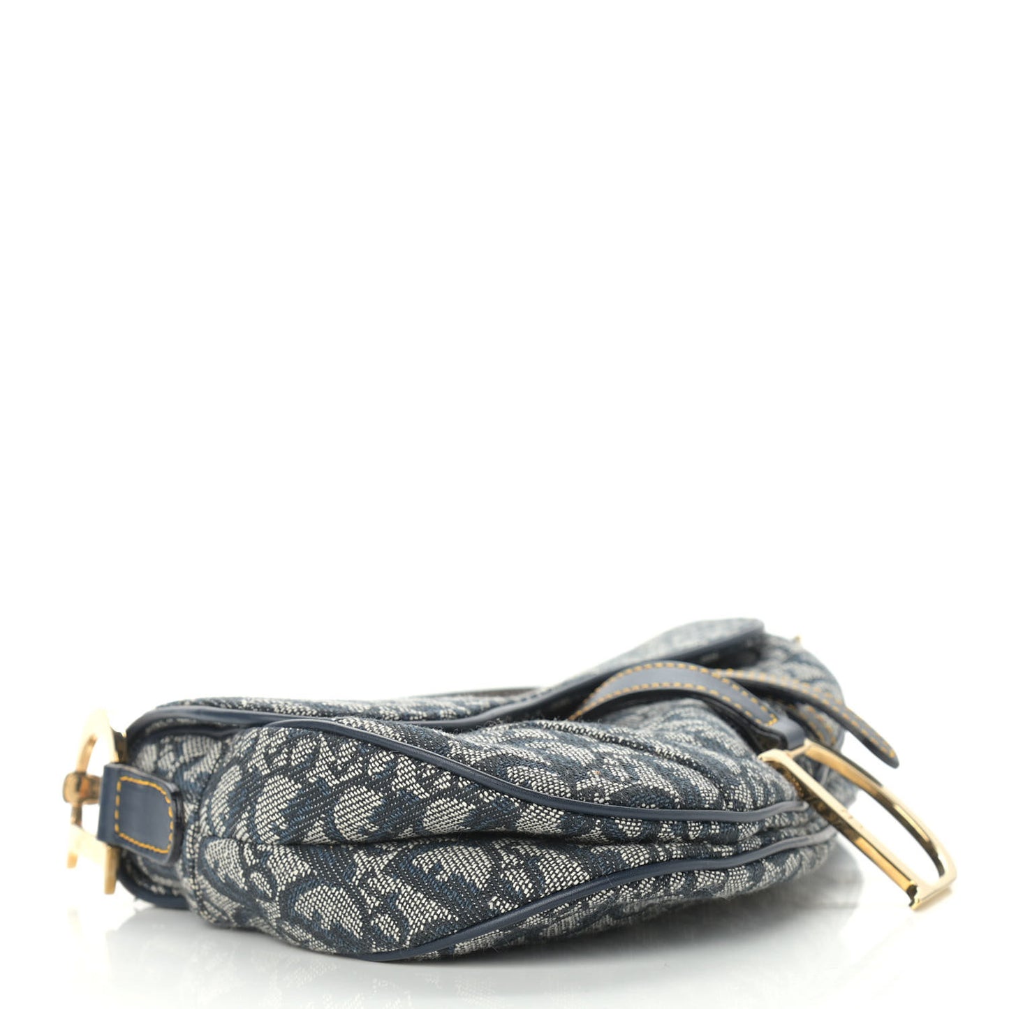 Monogram Saddle Bag Blue