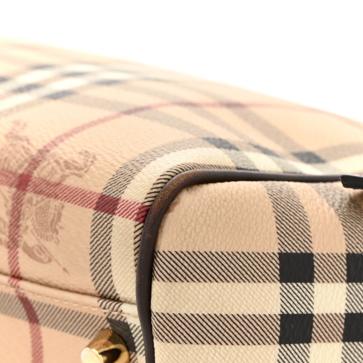 Haymarket Check Small Canterbury Tote Chocolate