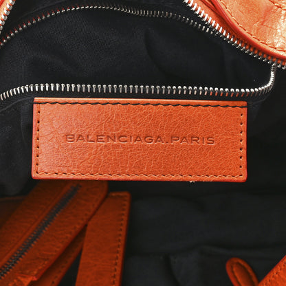 Balenciaga Agneau Giant 12 Silver Hardware City Tangerine 6 of 11
