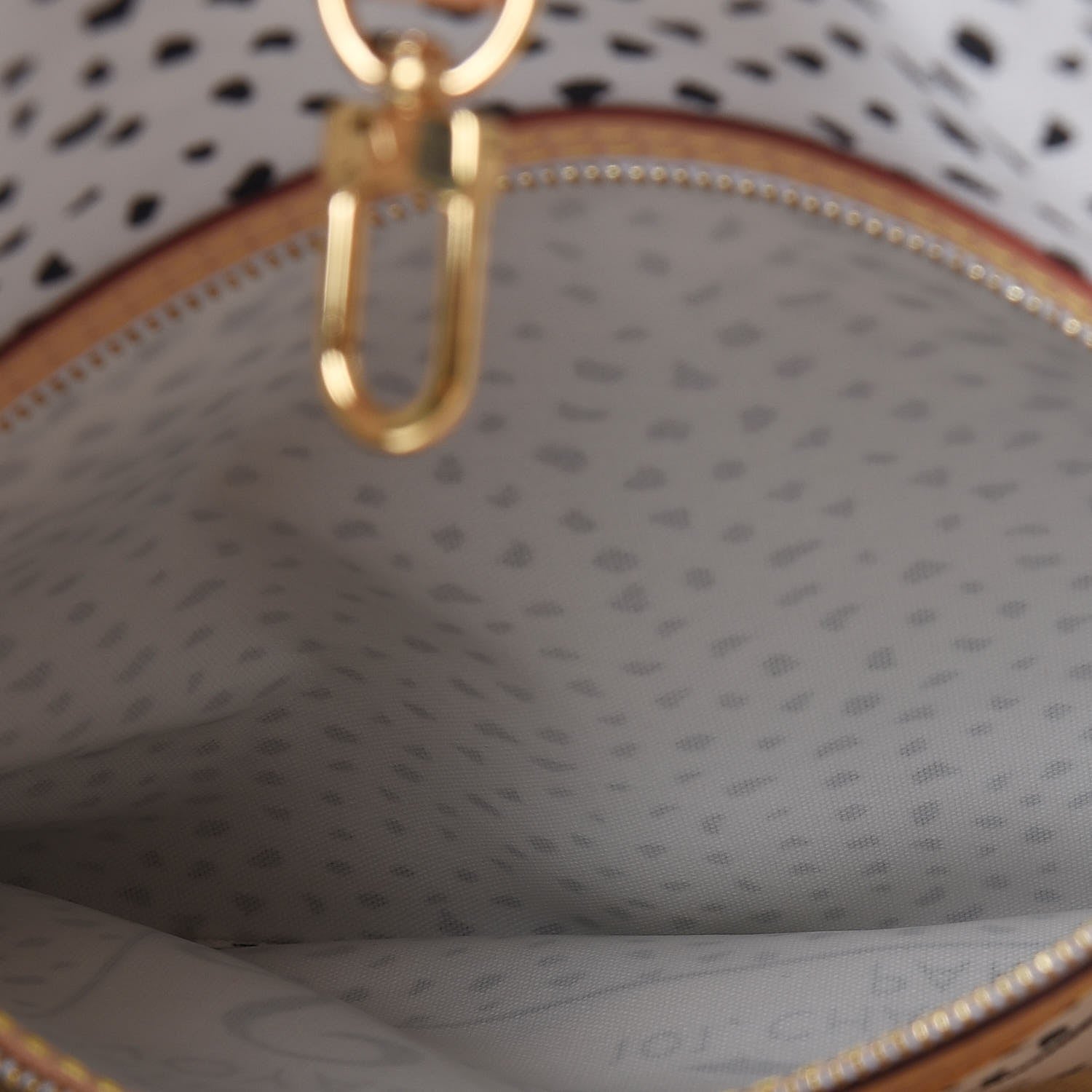 Louis Vuitton Monogram Kusama Waves Neverfull MM White 8 of 8