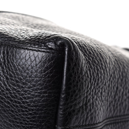 Gucci Pebbled Calfskin Medium Soho Chain Shoulder Bag Black 11 of 14