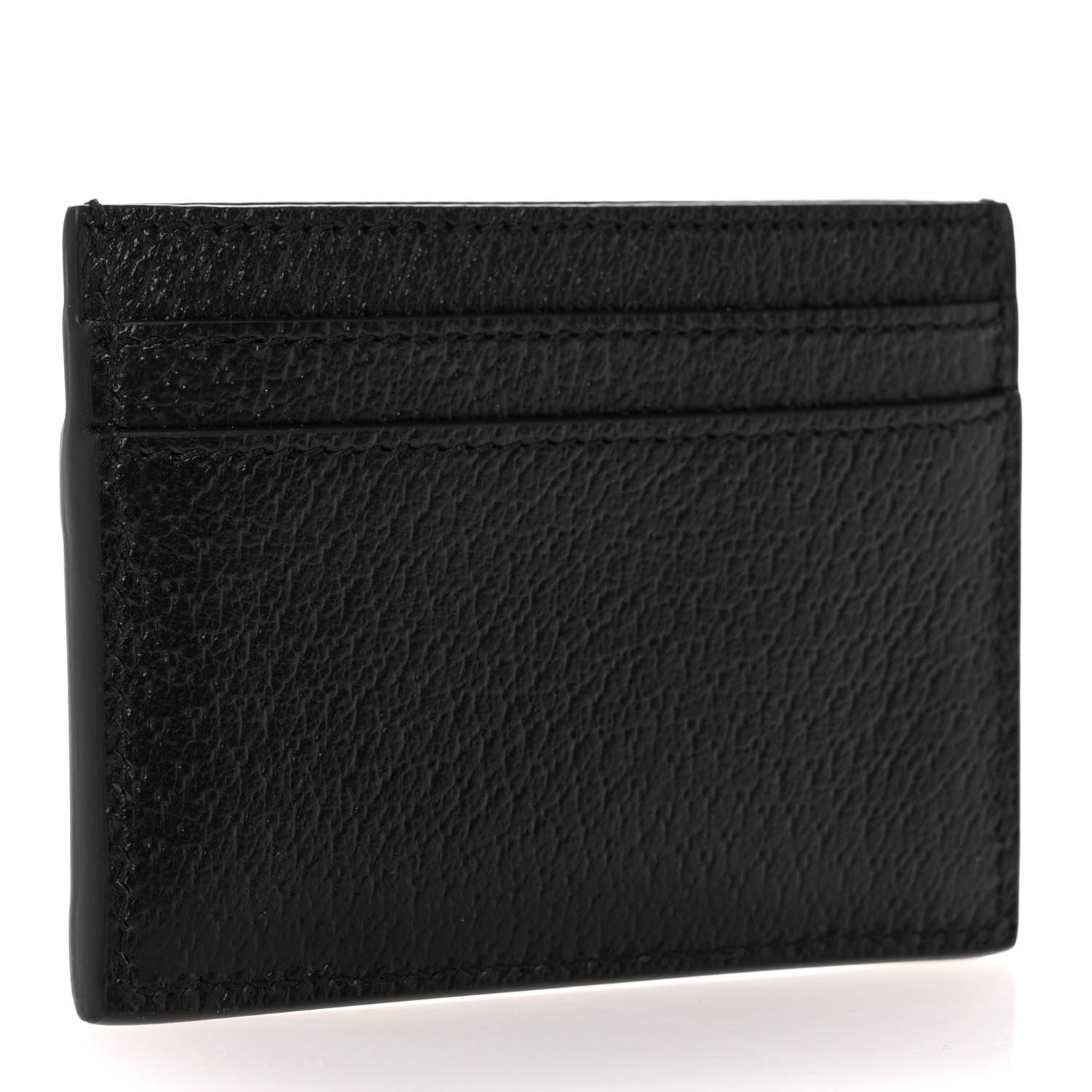 Gucci X BALENCIAGA BB Monogram Web Ophidia Card Holder Black 3 of 9
